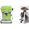 Ascaso Dream ONE, Fresh Pistachio + Eureka Mignon Specialita Compatto, CR chrome
