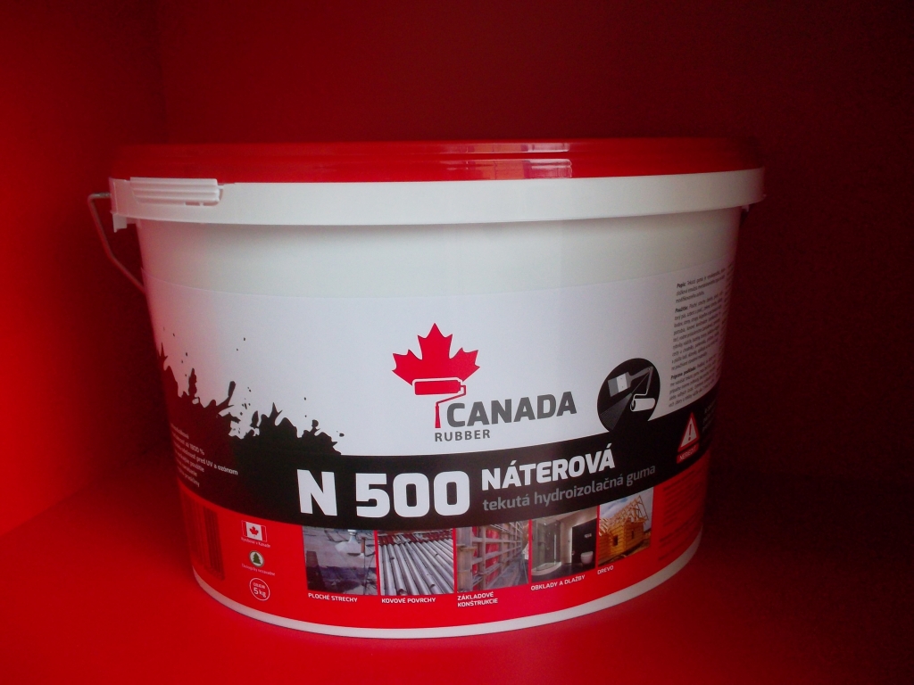 Hydroizolácia Canada Rubber N 500 (tekutá guma) 10kg balenie od 78 € -  Heureka.sk