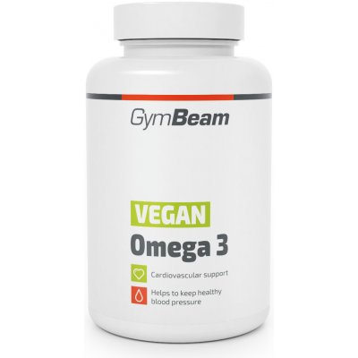 Vegan Omega 3 - GymBeam, 90cps