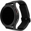 FIXED Silicone Sporty Strap Set with Quick Release 22mm for smartwatch, black FIXSST2-22MM-BK