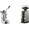 La Pavoni Stradivari Professional Lusso + Eureka Mignon Libra, CR chrome