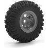Kavan GRE24: Sada šedých ráfikov a pneu MT Crawler 4 ks (KAV06.604002)