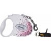 Flexi Vodítko Glam Splash S pásek 3m Pink