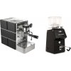 Stone Espresso Mine Black + Ascaso H64, black