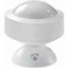 NEDIS Wi-Fi chytrý snímač pohybu/ kabelový/ vnitřní/ Android/ iOS/ Nedis® SmartLife/ adaptér/ bílý