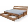 Moravia Comfort FENIX VARIO - variabilná posteľ z bukového masívu bez bočného čela, buk masív