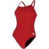 Dámske plavky Michael Phelps Solid Mid Back Red/White 28 + výmena a vrátenie do 30 dní s poštovným zadarmo