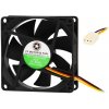 JING DA FAN Ventilátor do PC 80x25 12V 8025D12 s guličkovým ložiskom