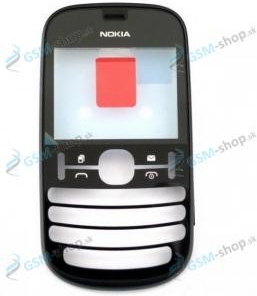 Kryt Nokia Asha 200 predný čierny