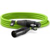 RODE XLR KÁBEL-3m zelený - XLR/XLR kábel 28251