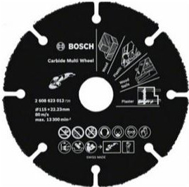 Bosch Bosh Rezný Kotúč Carbide Multi Wheel na Drevo a Plast, 76mm 2608623011v
