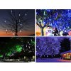 Greenenergy-lighting LED vianočné osvetlenie meteor, 8ks ( 30cm/ks ), padajúce hviezdy, IP44, studená biela
