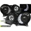 Tuning-tec PREDNÉ SVETLOMETY DAYLIGHT BLACK pasujú na MERCEDES W211 E-KLASA 03.02-04.06