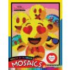 Funny Emoji Mosaic: Pixel Adults Coloring Books Color by Number