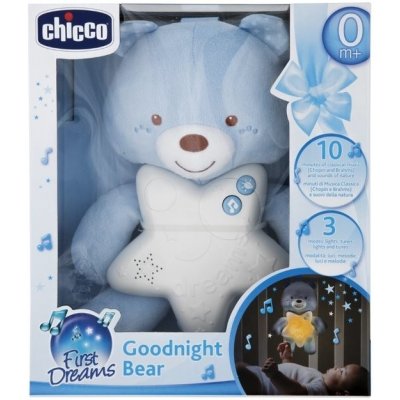 Chicco Goodnight Bear modrá