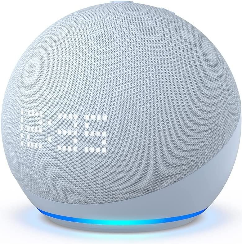 Amazon Echo Dot (5th Gen) with clock Cloud Blue B09B8RVKGW od 55,88 € -  Heureka.sk