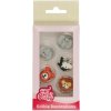Jedlá dekorácia FunCakes z cukru - Safari zvieratká 12ks