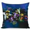 Matějovský DEKORAČNÝ NÁVLEK BLUE ORCHID, Bavlnený satén, 50x50cm