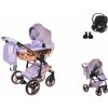 JUNAMA Dolce + Cybex Aton B2 i-Size 07 rainbow fiolet 2023