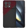 Techsuit Carbonite FiberShell puzdro pre Xiaomi Poco F6 Pro – Red Vortex