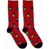 Grateful Dead Dancing Bears Red 39-45 Ponožky