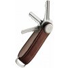 Orbitkey Kožená klíčenka 2.0 - Espresso & Brown Stitching