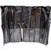 Bifull Scissors Razor and Case Black Set of 8 Combs
