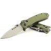 Zatvárací nôž G704 Ganzo® – Strieborná čepeľ - Satin, Zelená