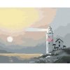 Diamondi Diamantové maľovanie - MAJÁK A SLNKO V HMLE (D. RUSTY RUST) Rámovanie: vypnuté plátno na rám, Rozmer: 40x50 cm