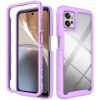 VSETKONAMOBIL 51977 DUAL Obojstranný kryt pre Motorola Moto G32 fialový