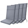 Doppler LIFE 5354 - set 4 ks polstrov na kreslo s vysokým operadlom Doppler