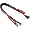 Corally Nabíjecí kabel G4/6S XH na T-DYN/4S XH 14 AWG/ULTRA V+ Silikon Kabel 30cm (C-50283)