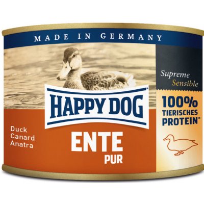 Happy Dog Sensible Pure France - konzerva, kačacie mäso 6 x 800 g