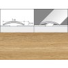 Prechodové lišty A03 - SAMOLEPIACE šírka 3 x výška 0,5 x dĺžka 93 cm - dub naturálny