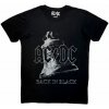 Tričko AC/DC - Back In Black Bell, Unisex,Čierna,XL