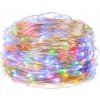 SPRINGOS LED reťaz Nano 10 m 100 LED 3x AA multicolor
