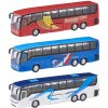 Halsall Teamsterz cestovní autobus 18 cm City Tour modrý