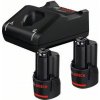 Bosch Bosch AKU startovací sada 2× GBA 12V 2.0Ah + GAL 12V-40 1600A019R8