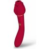 Vibrátor Secret Kisses ROSEGASM TWOSOME SUCTION červený