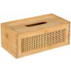 Wenko | WENKO 25607100 - Box na vreckovky ALLEGRE 25x13 cm hnedý | WE0375