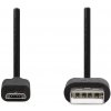 Nedis CCGL60500BK10 USB 2.0, USB-A Zástrčka - Micro USB-B Zástrčka, 1m, černý