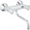 Drezová batéria GROHE s otočným ramienkom 150 mm chróm 31187001