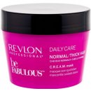 Vlasová regenerácia Revlon Be Fabulous Texture Care hydratačná a uhladzujúca maska 200 ml