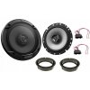 Kenwood KFC-S1766 2-pásmové reproduktory do auta 300 W okrúhle, 2 ks