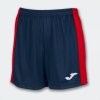 MAXI SHORT futbalové šortky modrá námornícka červená XS