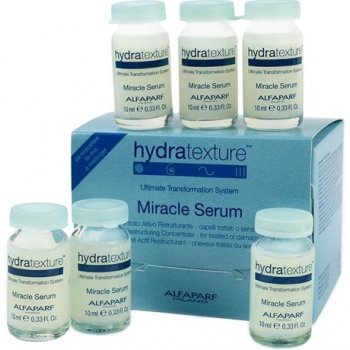 Alfaparf Milano Hydratexture obnovujúce sérum na vlasy (Miracle Serum Active Restructuring Concentrate) 6 x 10 ml