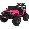 mamido Elektrické autíčko Extreme Sport 4x4 s premenlivou veľkosťou ružové