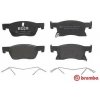BREMBO P 59 092 Sada brzdovych platniciek kotucovej brzdy