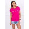 Dámske tričko SHOPPING IS MY CARDIO fuchsia MI65297, Uni, Fuchsia