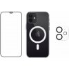 3PACK - Hydrogel + Crystal Air kryt s MagSafe + ochranné sklíčko kamery pre iPhone 12